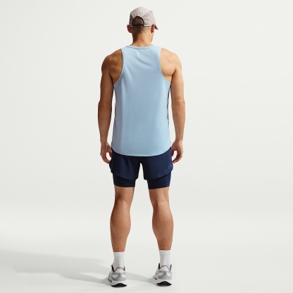 Nike Stride Men's Dri-FIT 13cm (approx.) Hybrid Running Shorts – Midnight Navy