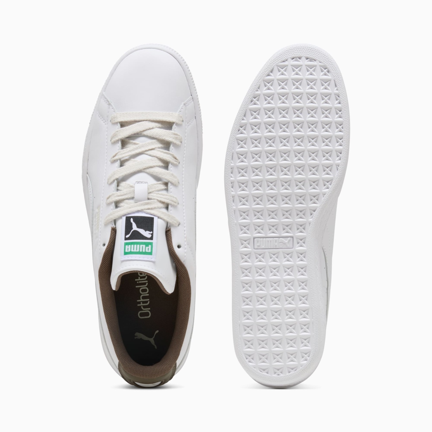 Suede Sneakers Unisex – PUMA White-Matte Bronze