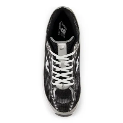 509 – BLACK with WHITE and SILVER METALLIC
