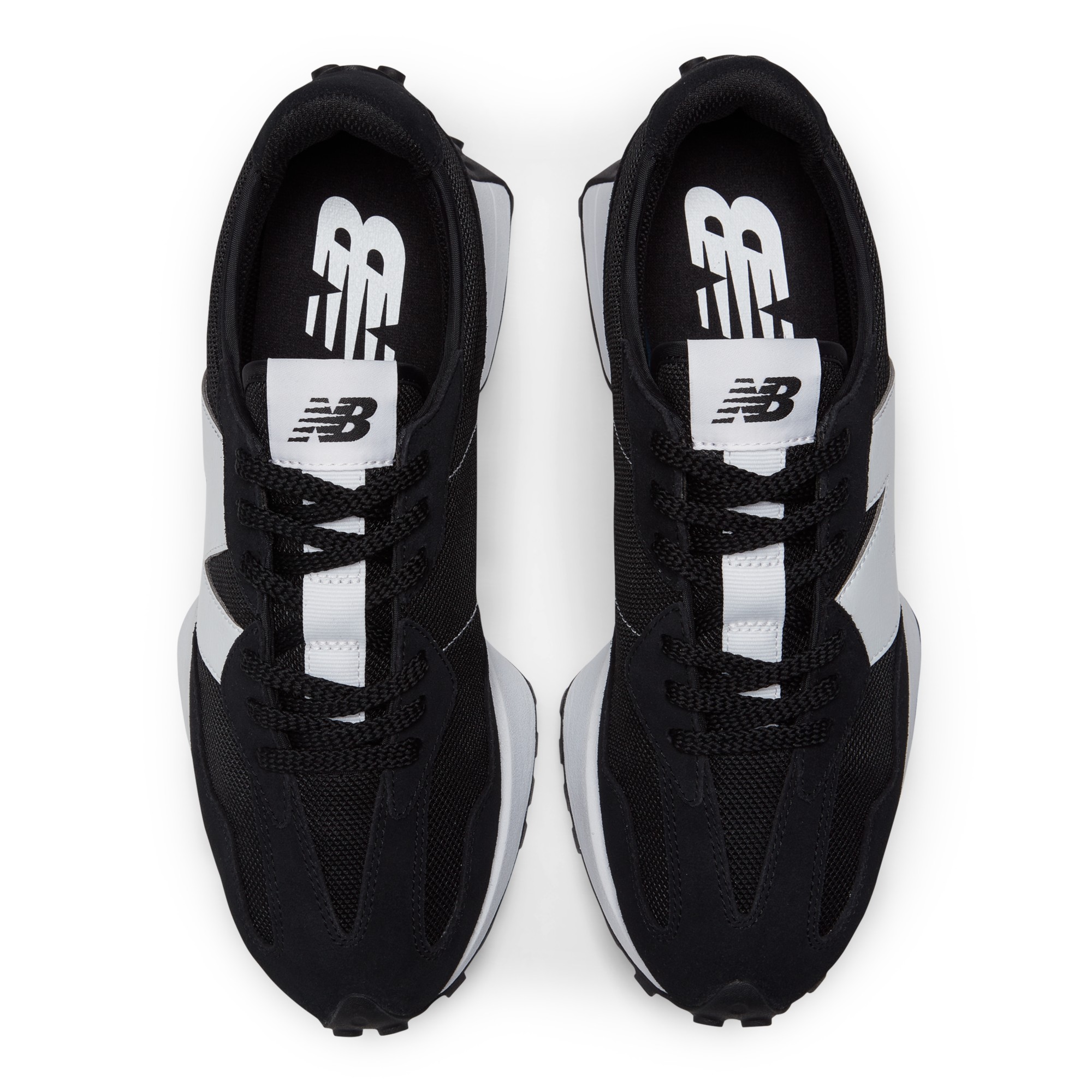327 – BLACK with WHITE