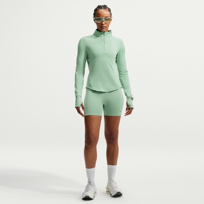 Nike Swift Women's Dri-FIT UV 1/4-Zip Running Top – Steam