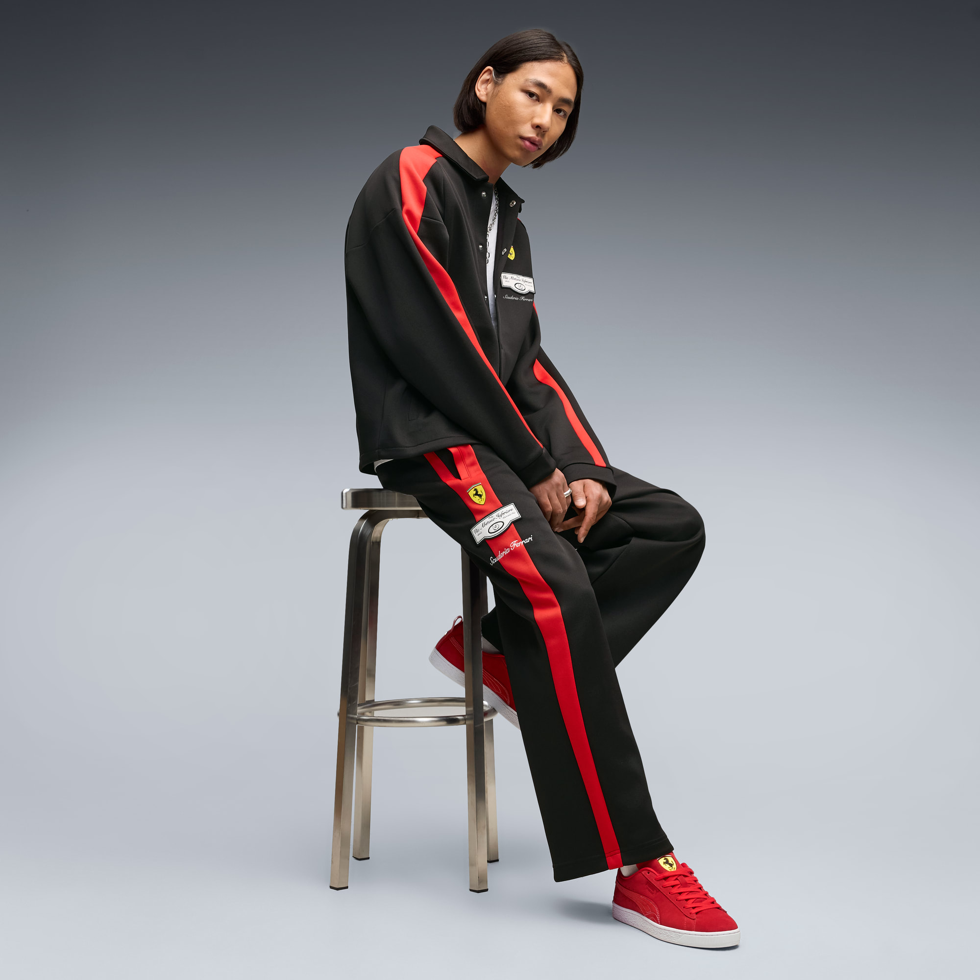 Ferrari Suede OG Sneakers Unisex – Rosso Corsa-PUMA White