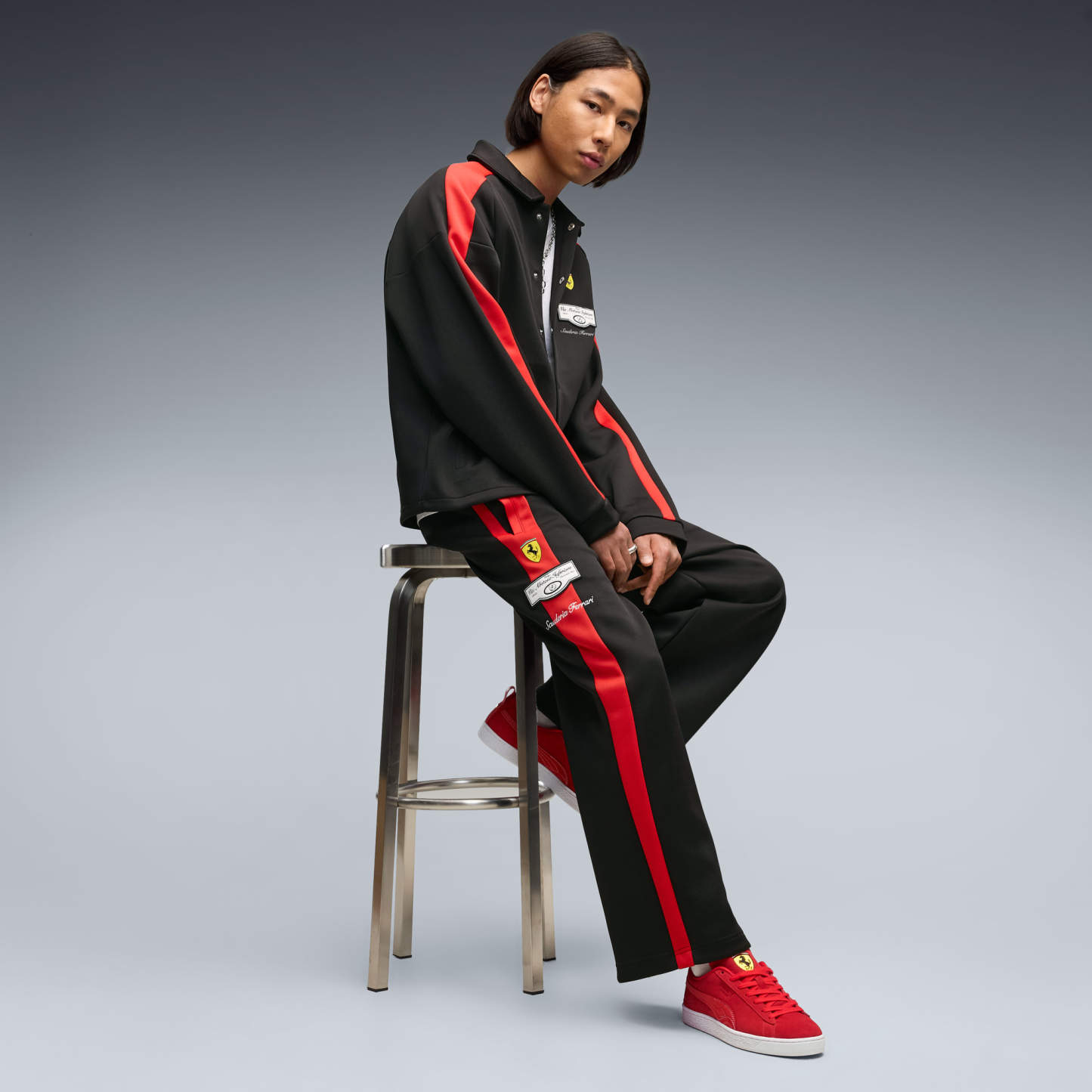 Ferrari Suede OG Sneakers Unisex – Rosso Corsa-PUMA White