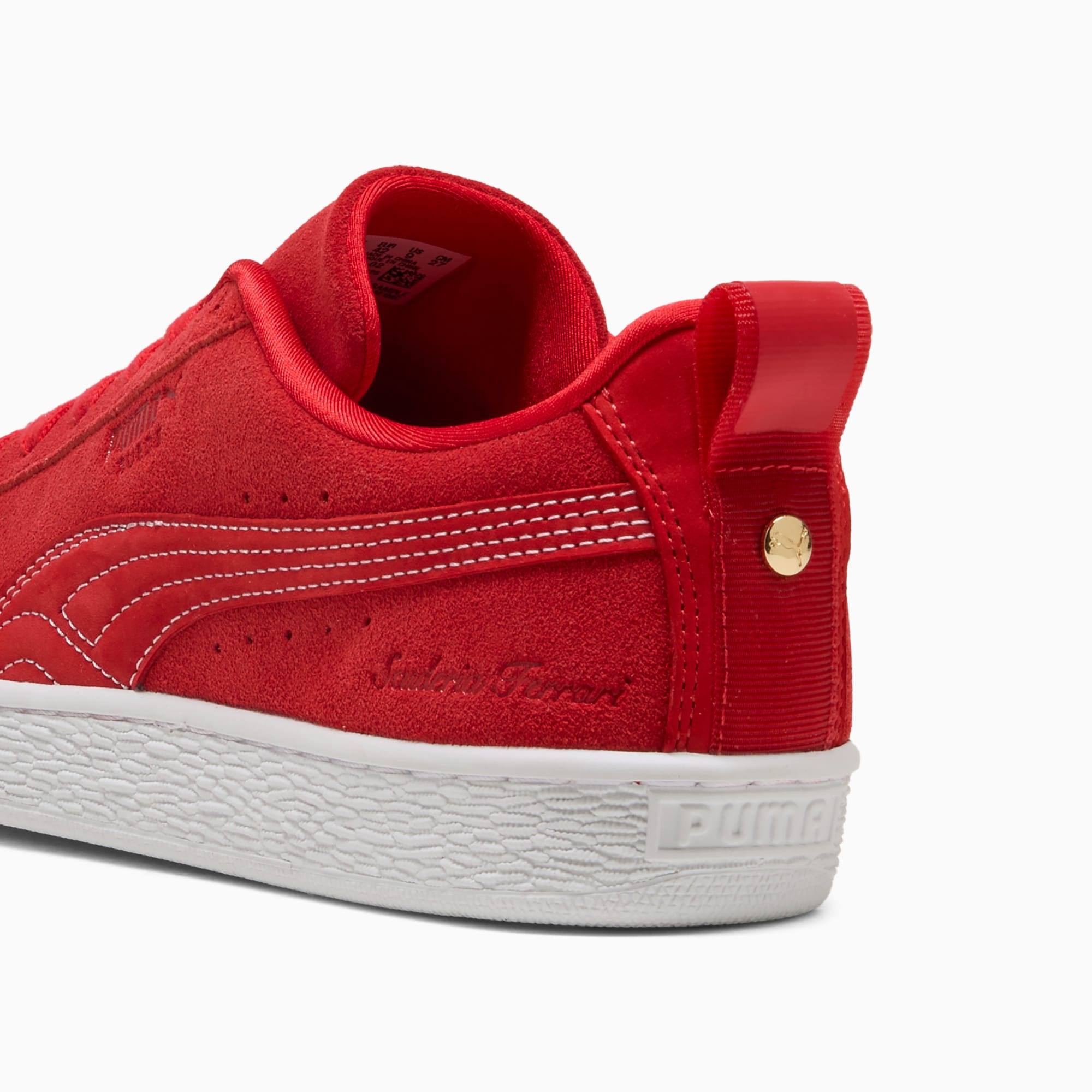 Ferrari Suede OG Sneakers Unisex – Rosso Corsa-PUMA White