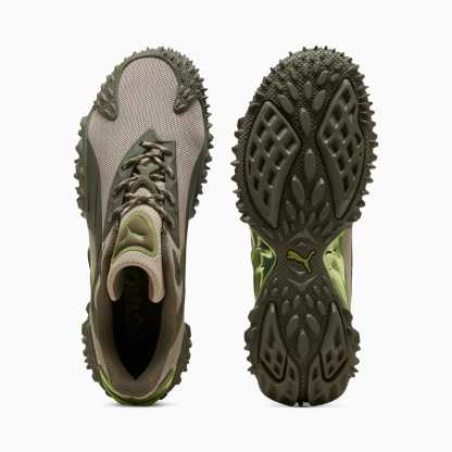 Mostro X Dots Sneakers Unisex – Pebble Gray-Loden Green