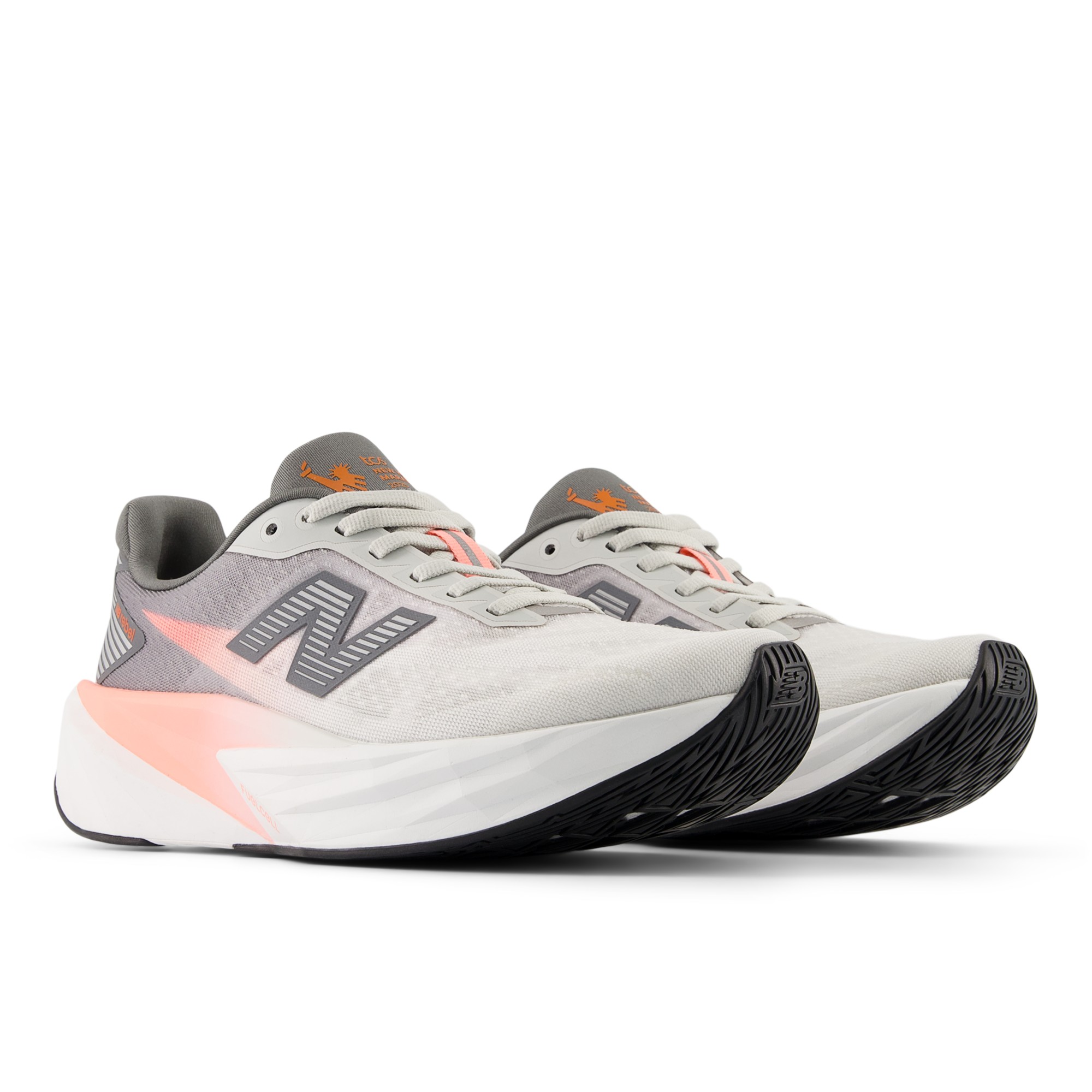 TCS NYC Marathon FuelCell Rebel v5 – Grapefruit with Grey Matter and Poppy