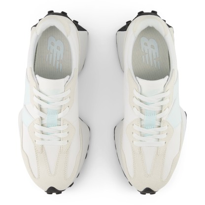 327 – WHITE with GLINT BLUE