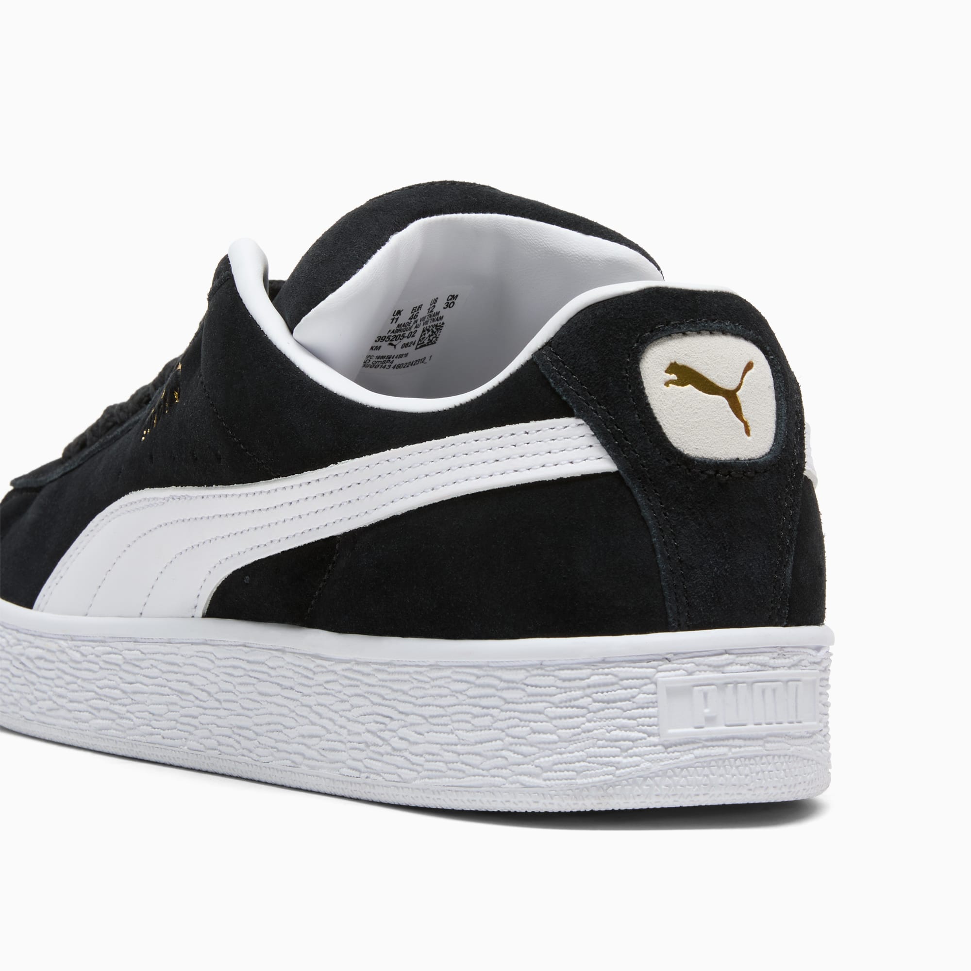 Suede XL Sneakers Unisex – PUMA Black-PUMA White