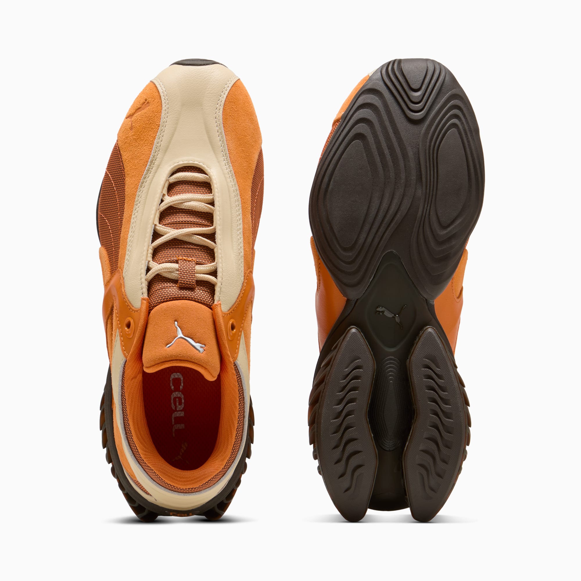 CELL GEO 1 Sneakers Unisex – Canvas-Maple Syrup