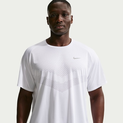 Nike Stride Men's Dri-FIT ADV Short-Sleeve Running Top – White