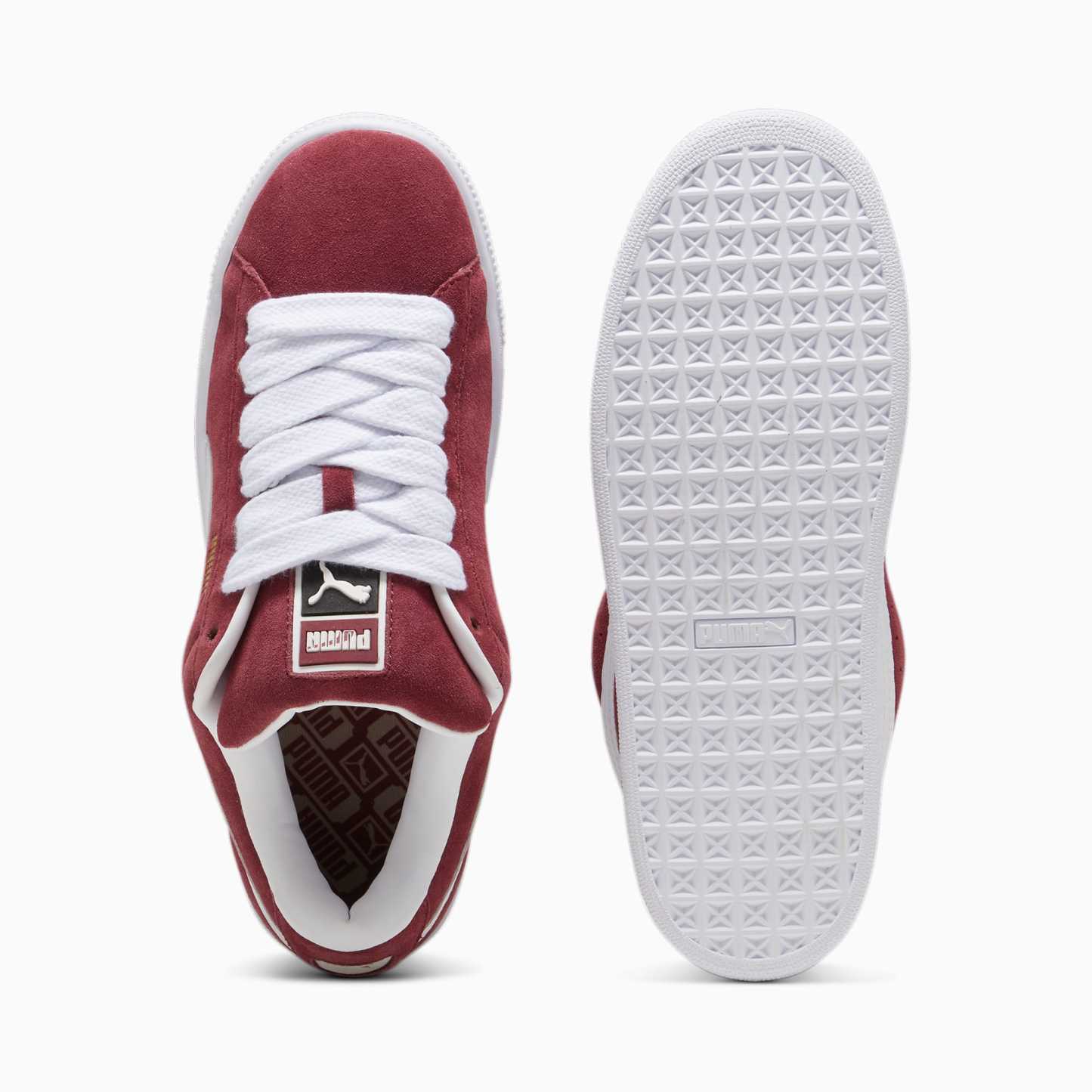 Suede XL Sneakers Unisex – Team Regal Red-PUMA White