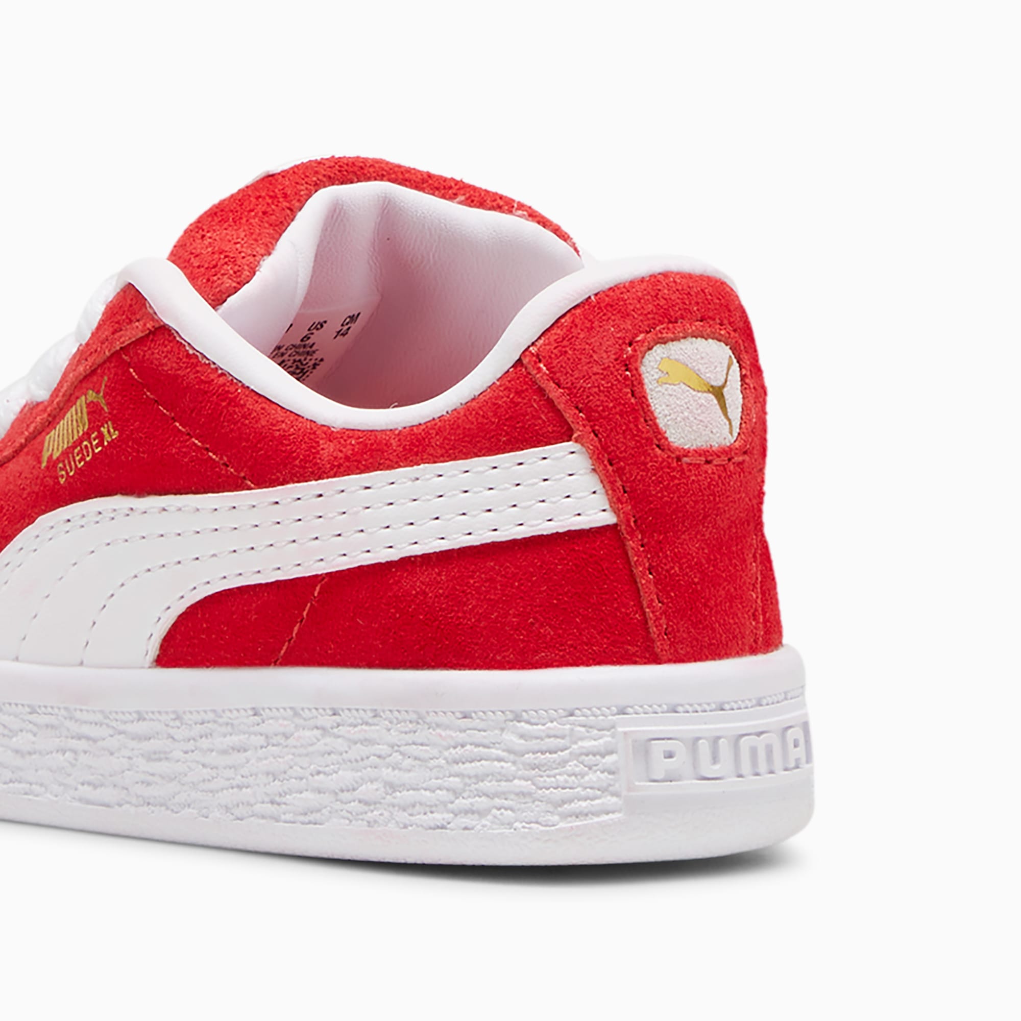 Suede XL Toddlers' Sneakers – For All Time Red-PUMA White