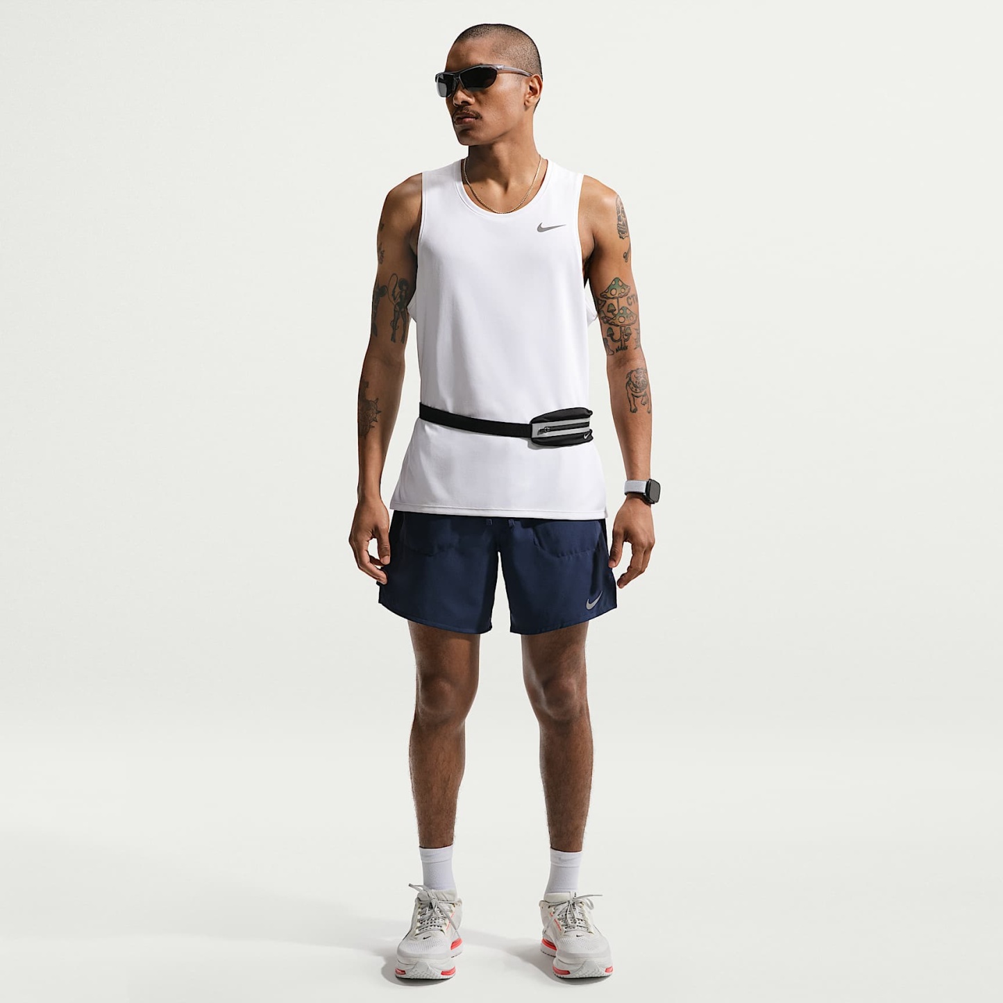 Nike Stride Men's Dri-FIT 18cm (approx.) 2-in-1 Running Shorts – Midnight Navy