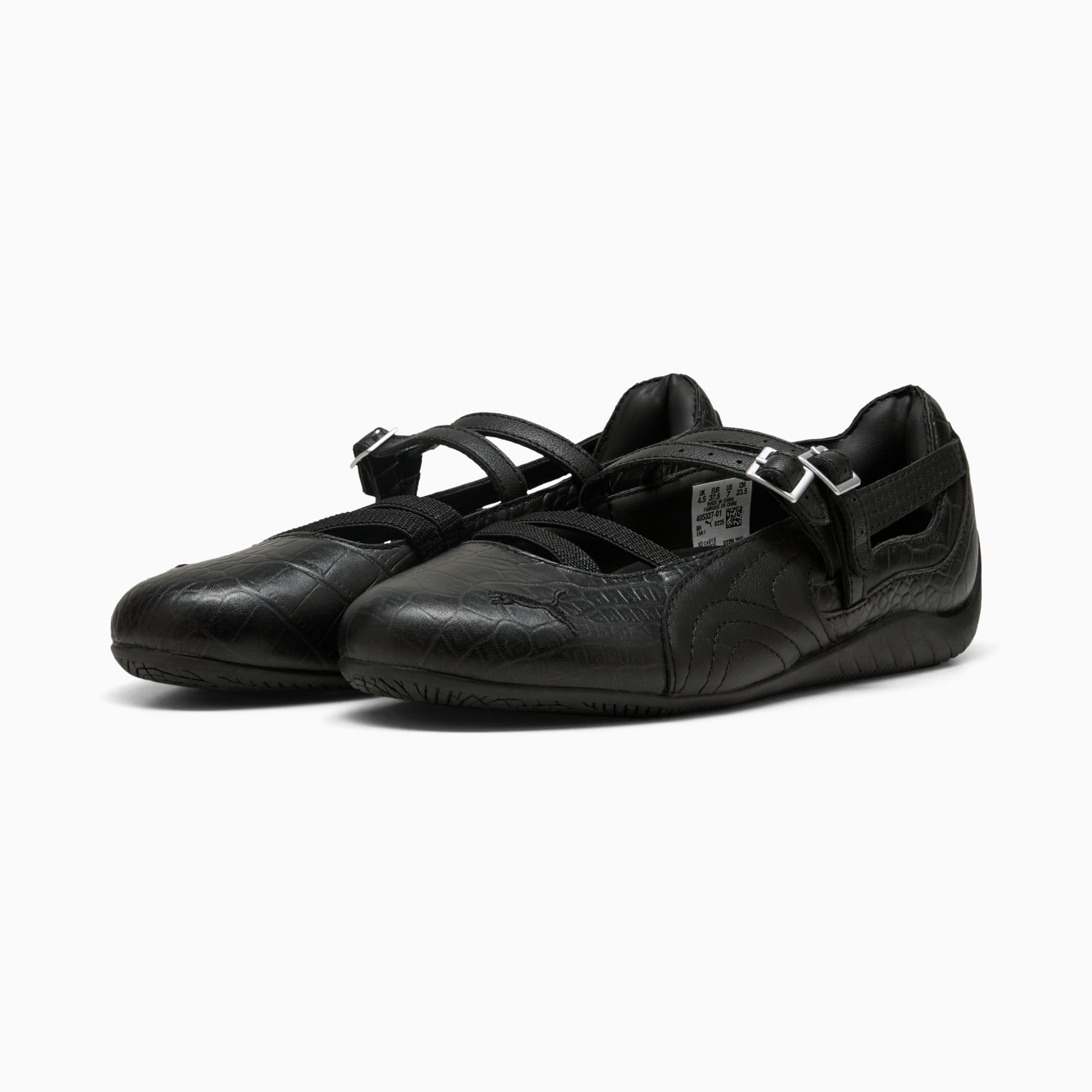 Speedcat Ballet Croc Print Sneakers Women – PUMA Black-Cool Dark Gray