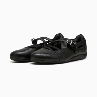 Speedcat Ballet Croc Print Sneakers Women – PUMA Black-Cool Dark Gray