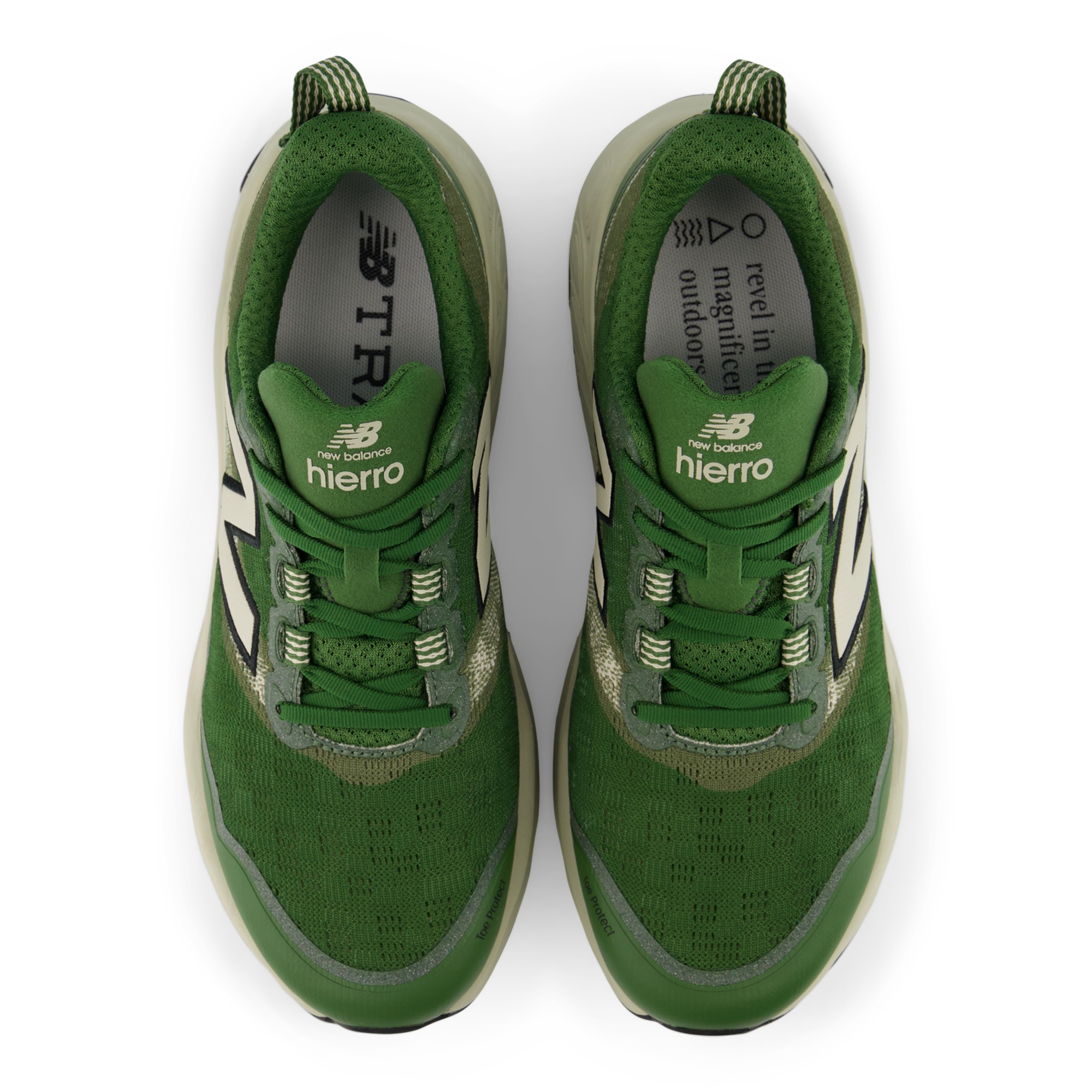 Fresh Foam X Hierro v9 – Dark Alpine Green with Shipyard and Black