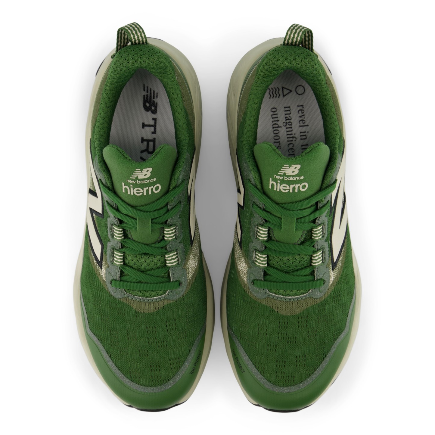 Fresh Foam X Hierro v9 – Dark Alpine Green with Shipyard and Black