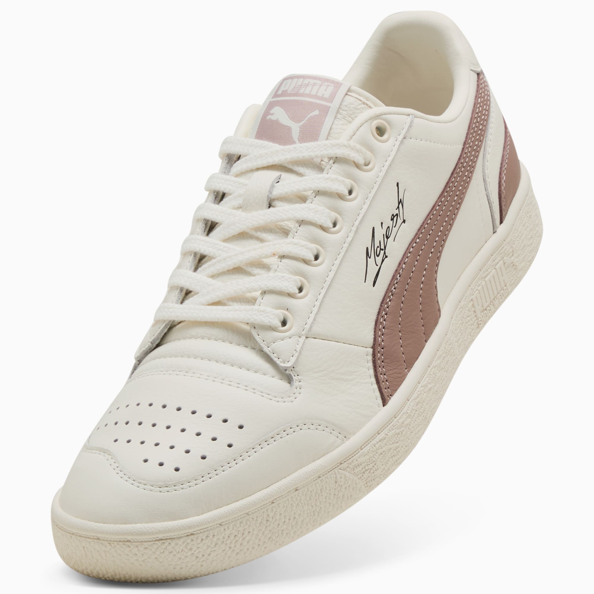 Majesty Sneakers Unisex – Warm White-Rose Latte