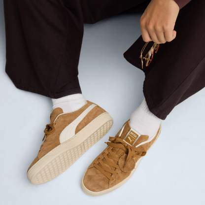 Suede Charles F. Stead V Sneakers Unisex – Honey Butter-PUMA White