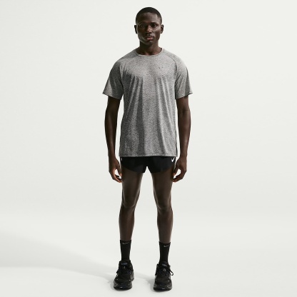 Nike Stride Men's Dri-FIT ADV Short-Sleeve Running Top – Smoke Grey/Heather