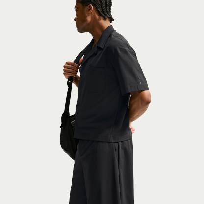 Nike 24.7 PerfectStretch Men's Dri-FIT UV Protection Barrel-Leg Trousers – Black/Black/Dark Smoke Grey