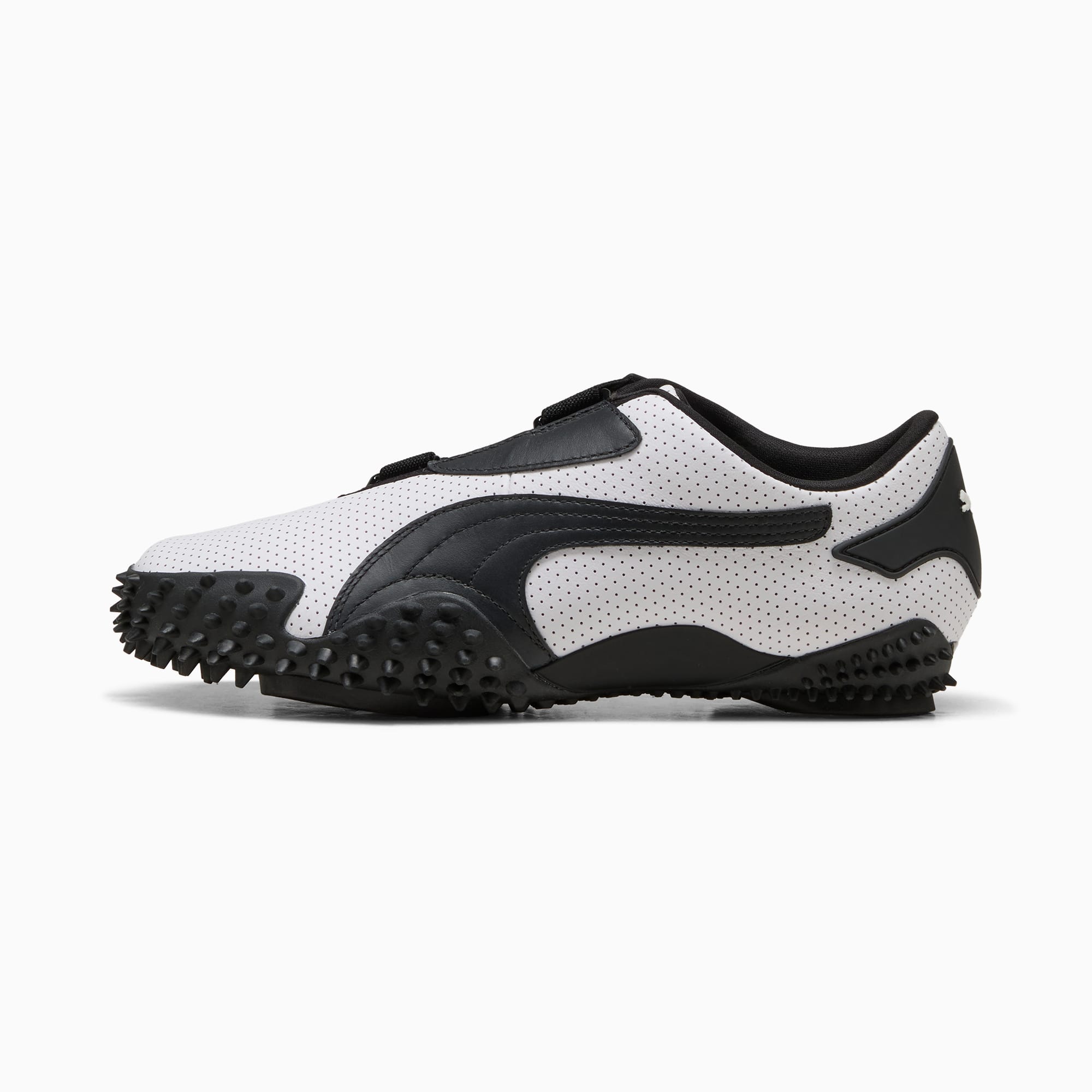 Mostro Perforated Sneakers Unisex – PUMA White-PUMA Black