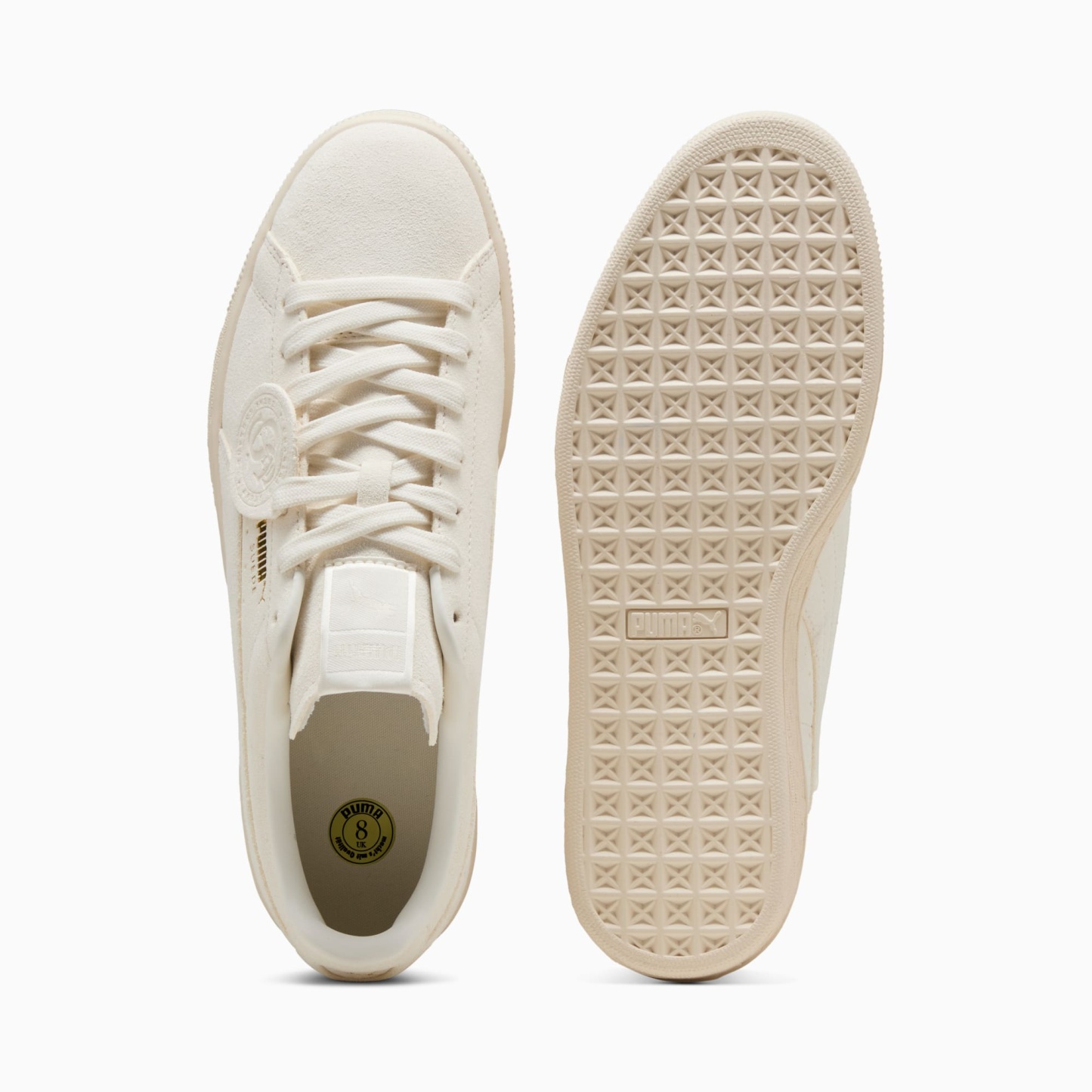 Suede Charles F. Stead II Sneakers Unisex – PUMA White-PUMA White