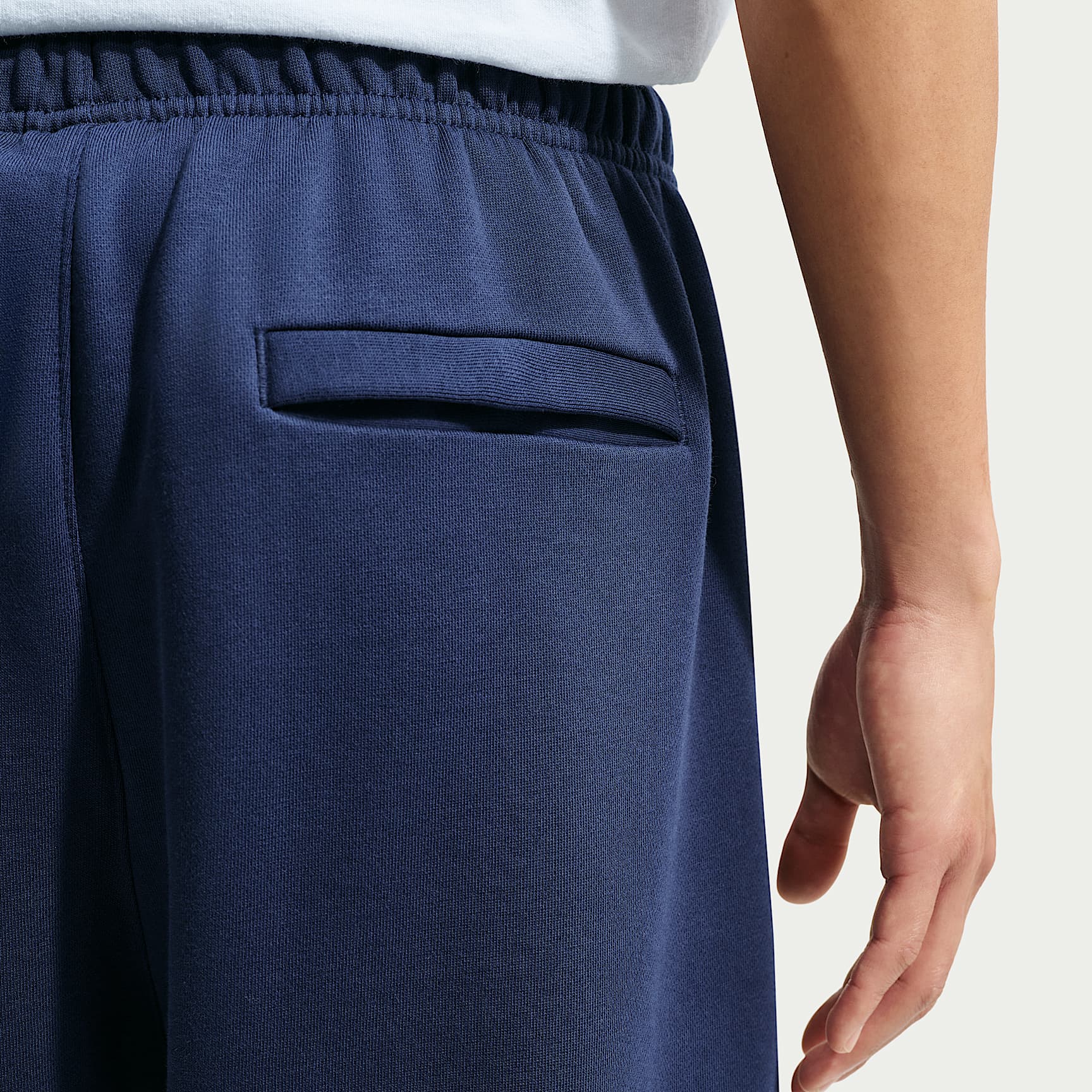 Nike Solo Fleece Men's Cuffed Trousers – Midnight Navy/Sail