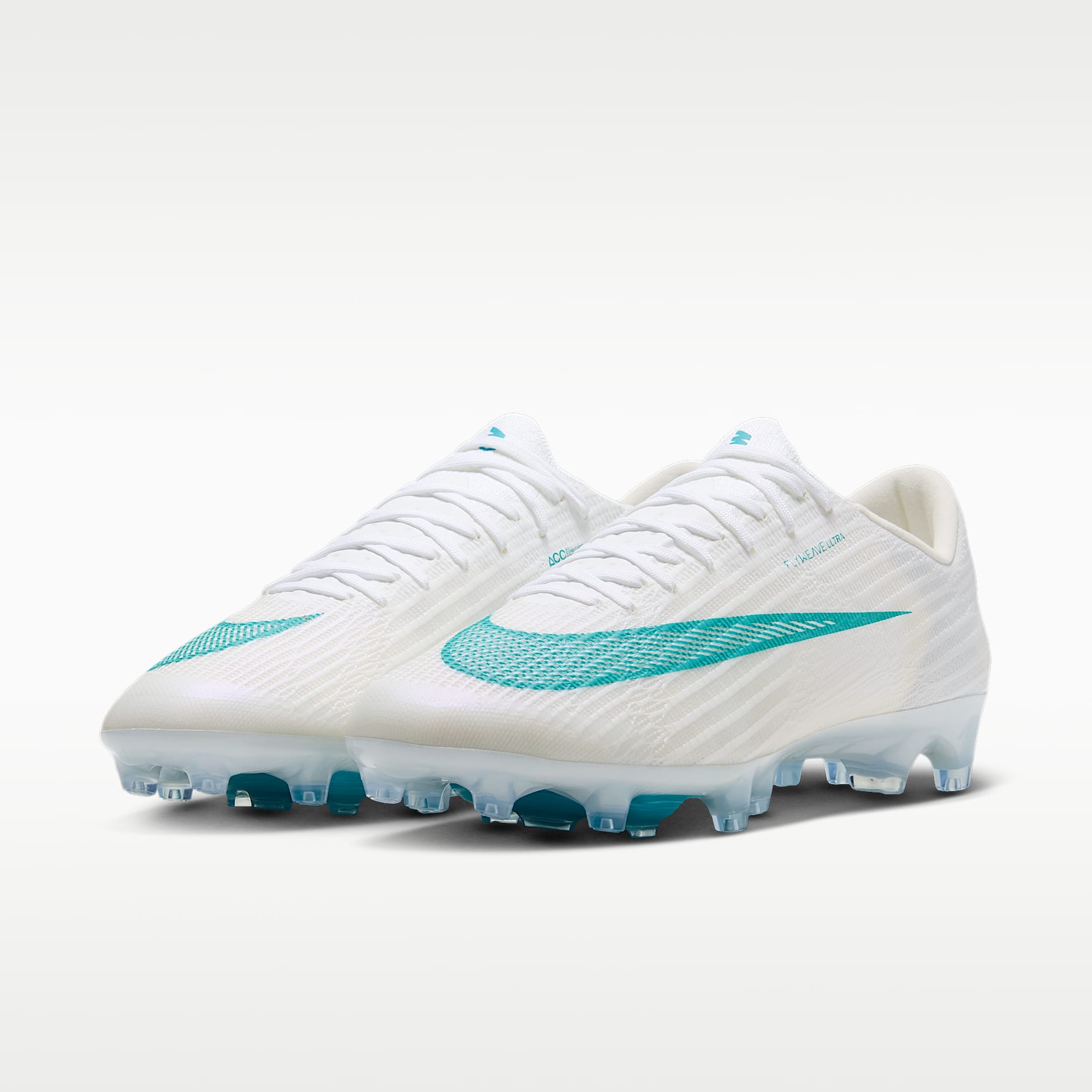 Nike Mercurial Superfly 11 Elite Artificial-Grass Low-Top Football Boots – White/Dusty Cactus