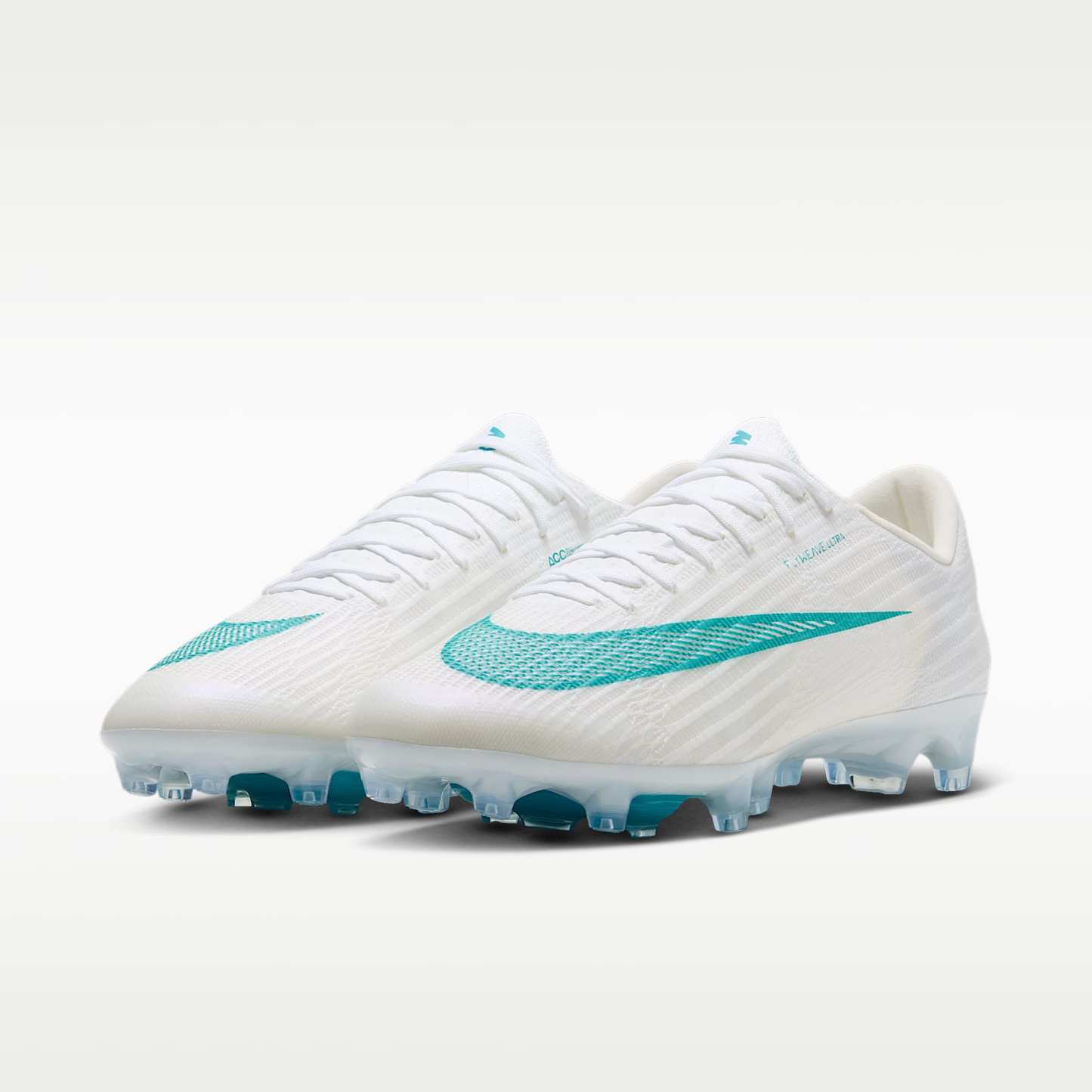 Nike Mercurial Superfly 11 Elite Artificial-Grass Low-Top Football Boots – White/Dusty Cactus