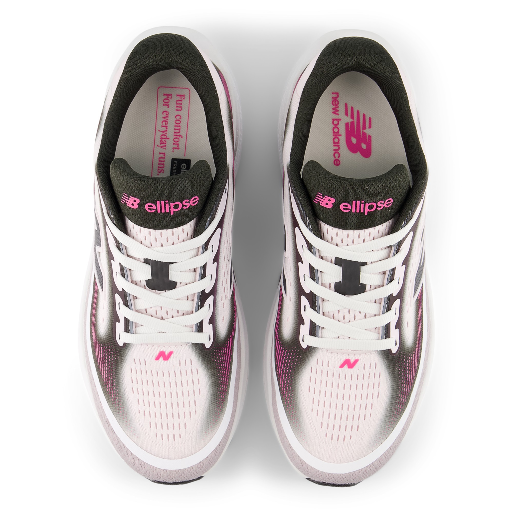 Ellipse v1 women's – PINK HEAT with PINK GRANITE and TRUFFLE SALT