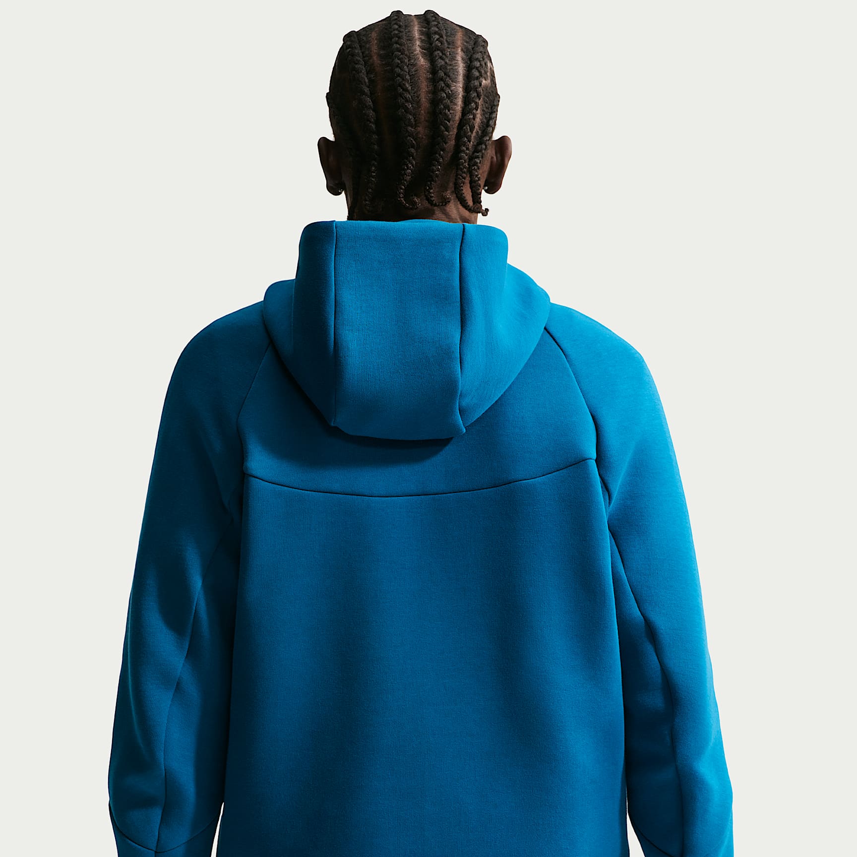 Nike Tech Men's Fleece Windrunner Full-Zip Jacket – Court Blue/Black
