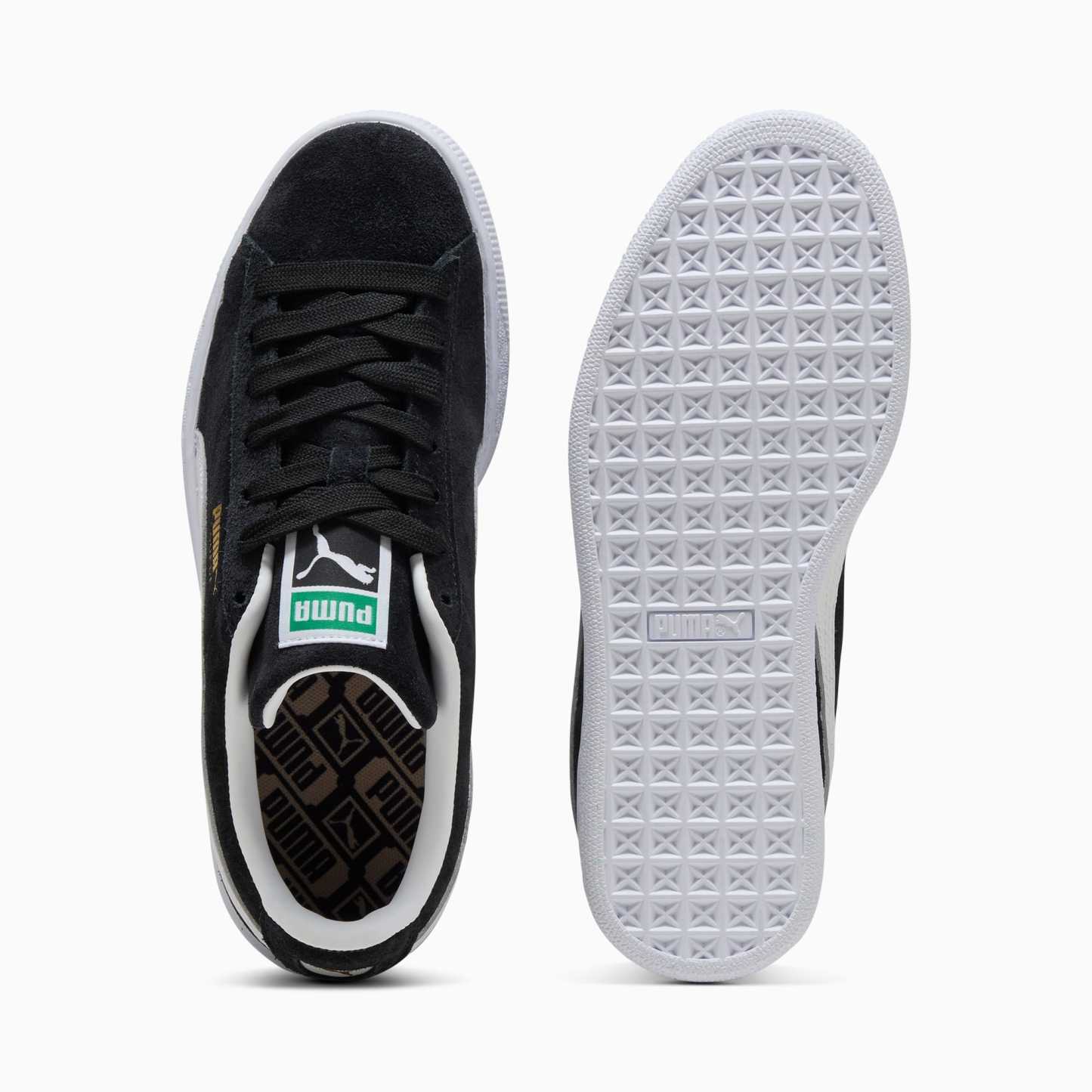 Suede Classic Sneakers Youth – PUMA Black-PUMA White