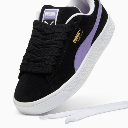 Suede XL Sneakers Unisex – PUMA Black-Lavender Alert