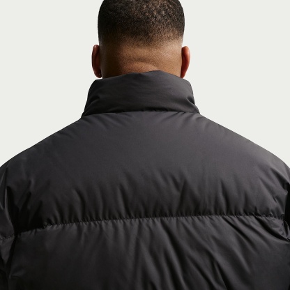 Nike Sportswear Club Men's Therma-FIT Down Puffer Jacket – Black/White