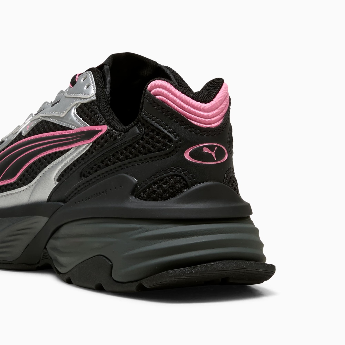 PUMA Fade Sneakers Unisex – PUMA Silver-PUMA Black-Strawberry Burst
