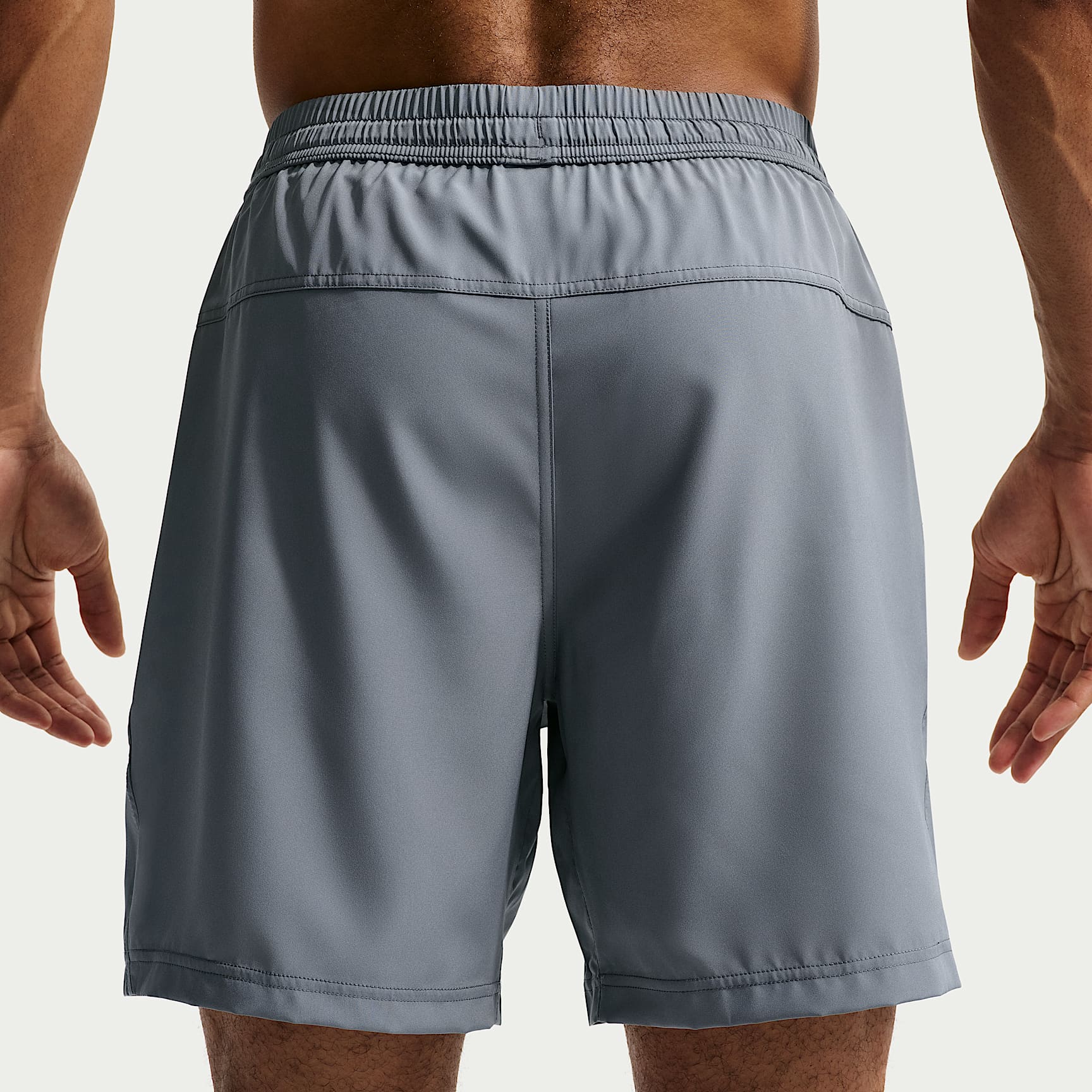 Nike Form Men's Dri-FIT 18cm (approx.) Unlined Versatile Shorts – Smoke Grey/Black