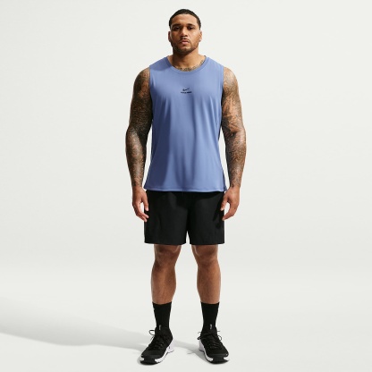 Nike Pro Men's Dri-FIT Training Tank – Indigo Storm/Black