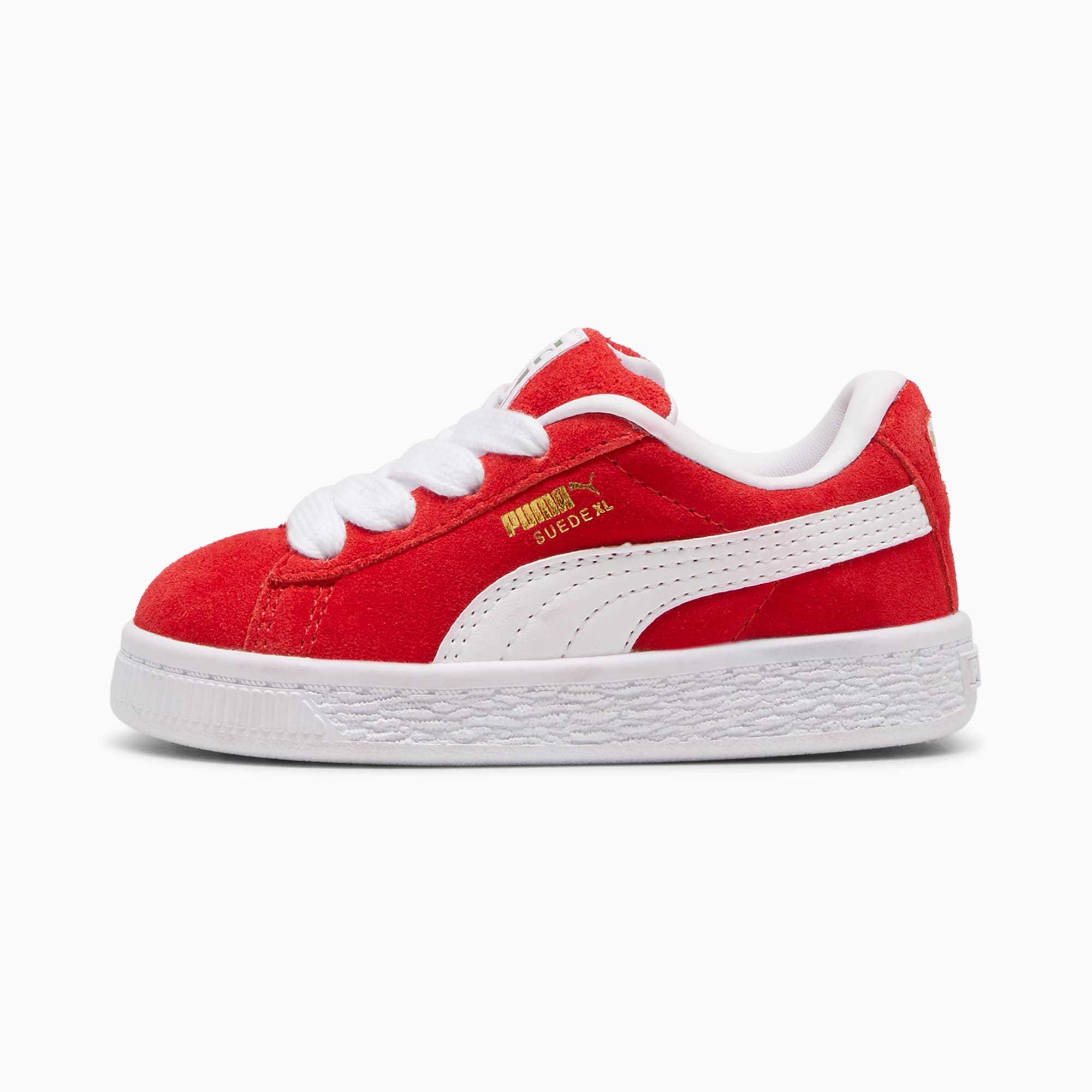 Suede XL Toddlers' Sneakers – For All Time Red-PUMA White