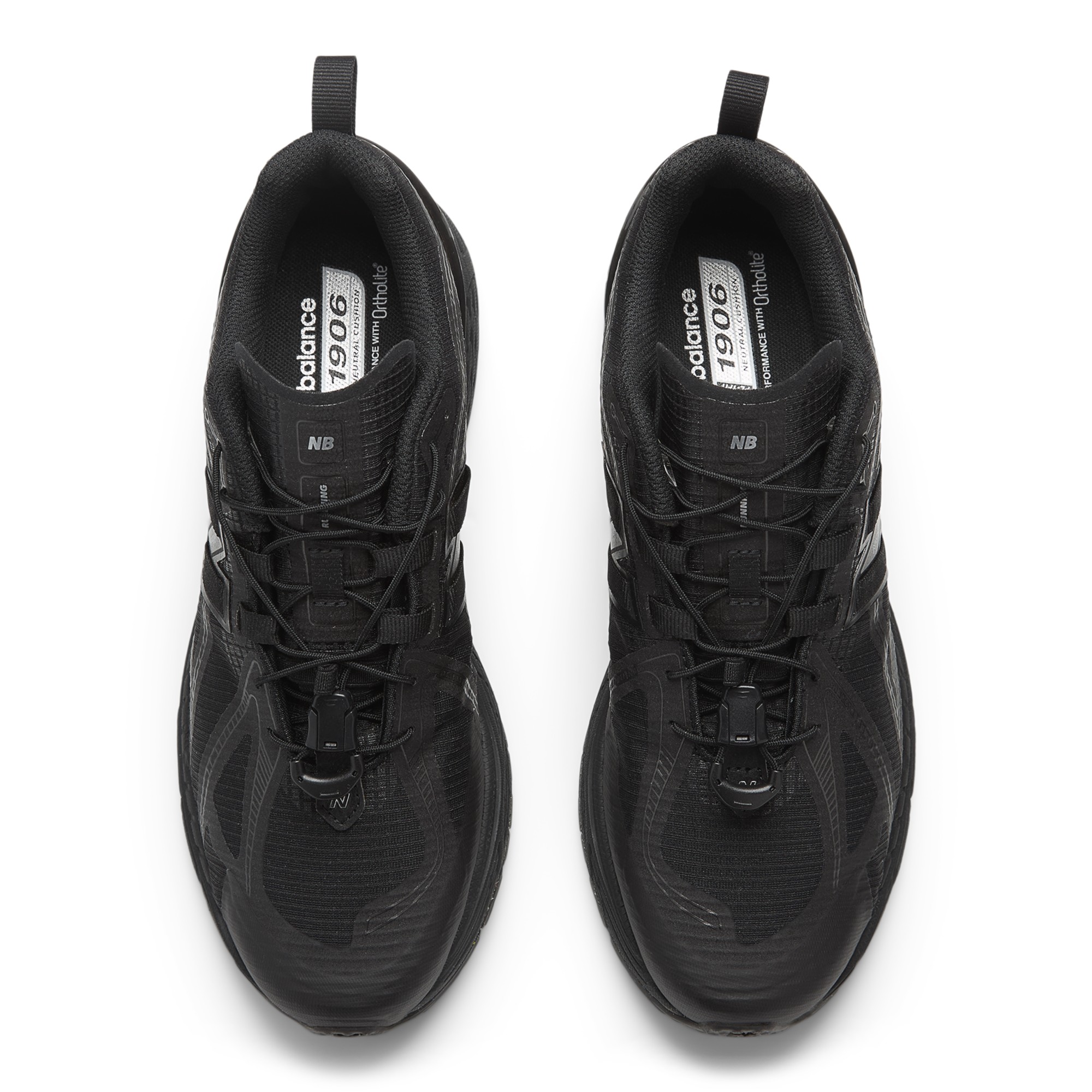 1906R – Black with Dark Silver Metallic and Black Cement