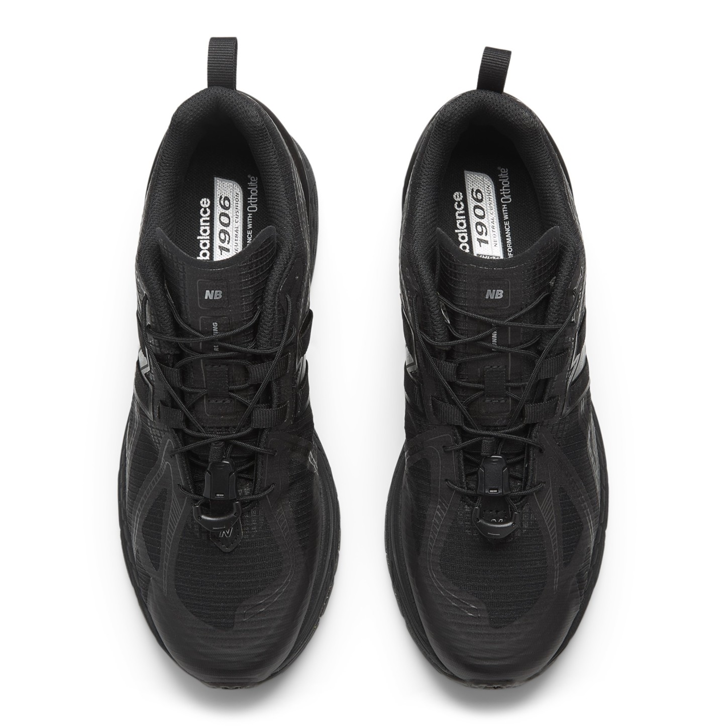 1906R – Black with Dark Silver Metallic and Black Cement