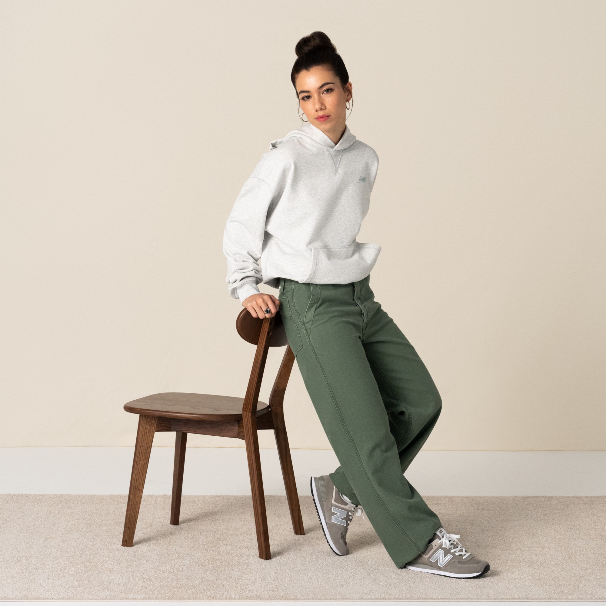 574 Core – Grey with WHITE