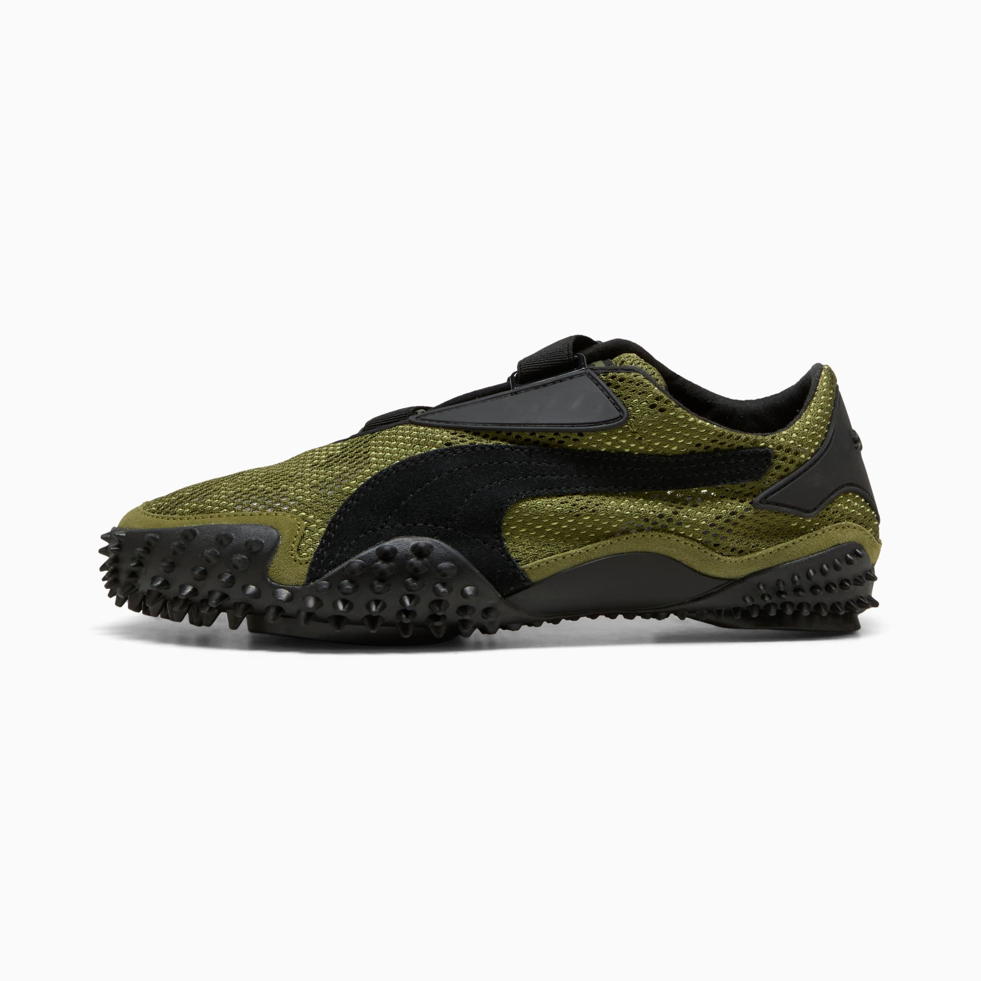 Mostro Freedom Sneakers Unisex – Olive Green-PUMA Black