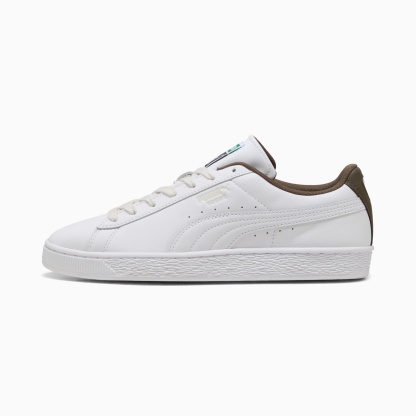 Suede Sneakers Unisex – PUMA White-Matte Bronze