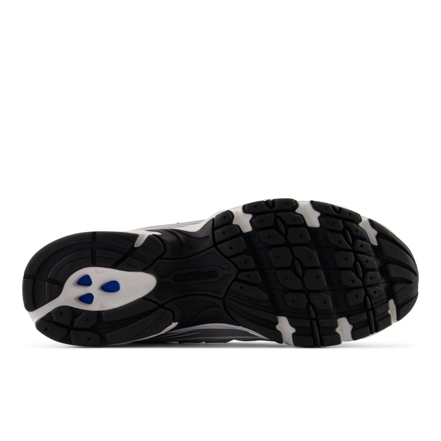 740 – WHITE with Metallic Silver and Black