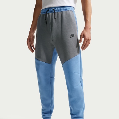 Nike Tech Men's Fleece Joggers – Work Blue/Cool Grey/Black