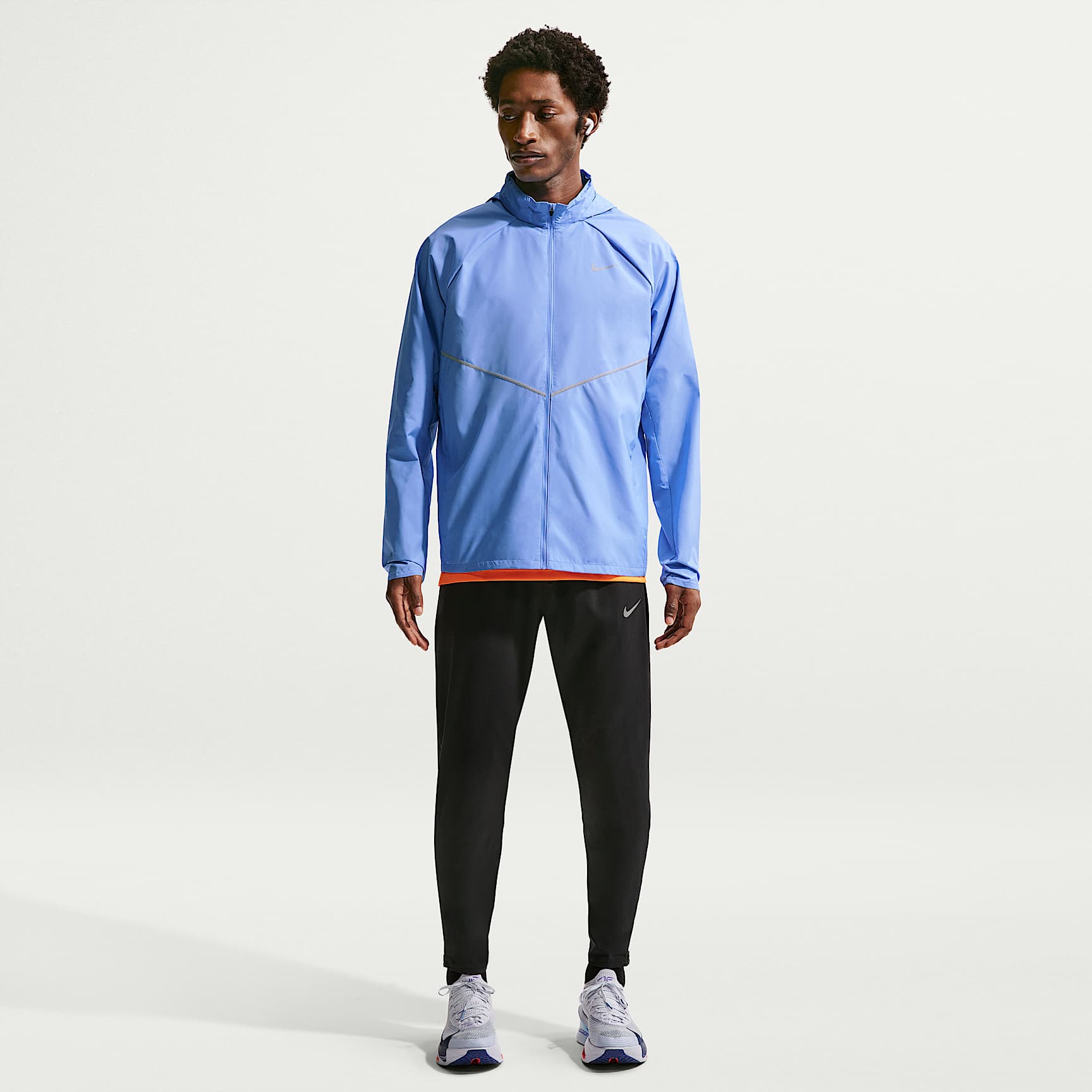 Nike Miler Men's Repel UV Protection Running Jacket – Royal Pulse/Royal Pulse