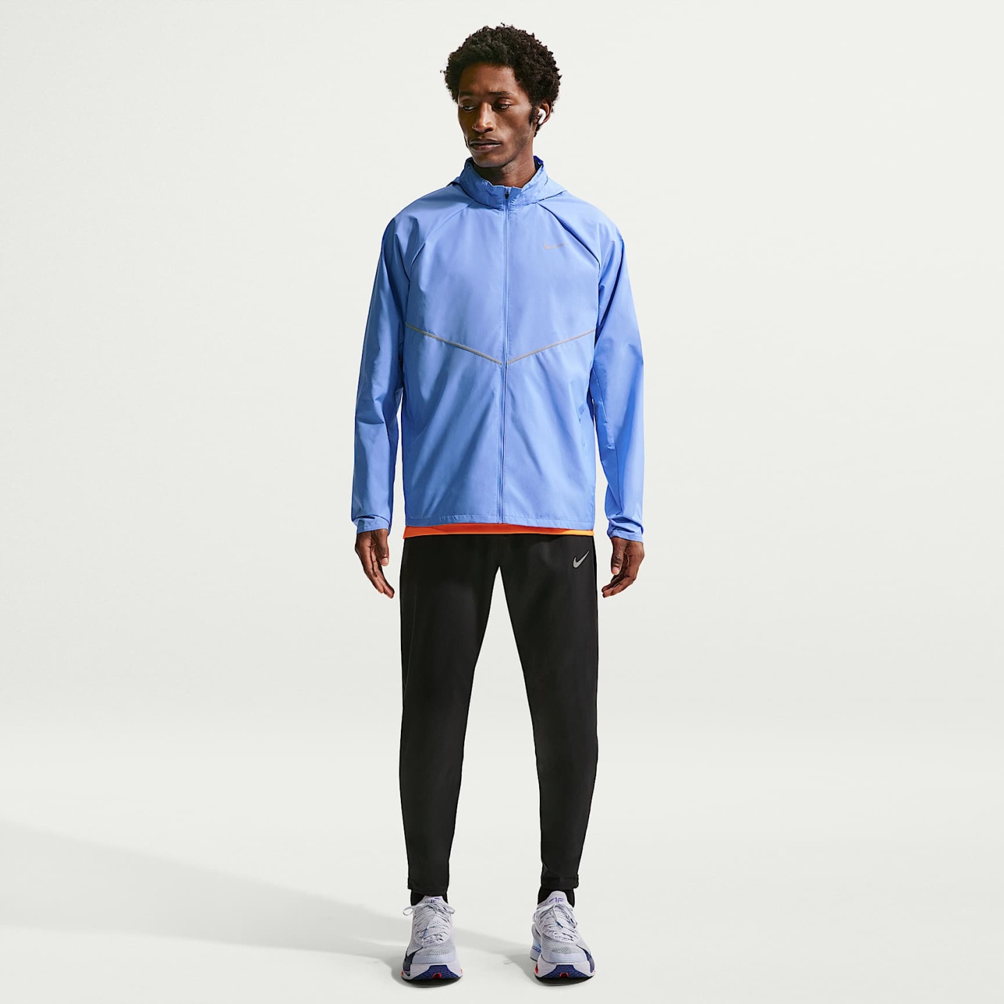 Nike Miler Men's Repel UV Protection Running Jacket – Royal Pulse/Royal Pulse