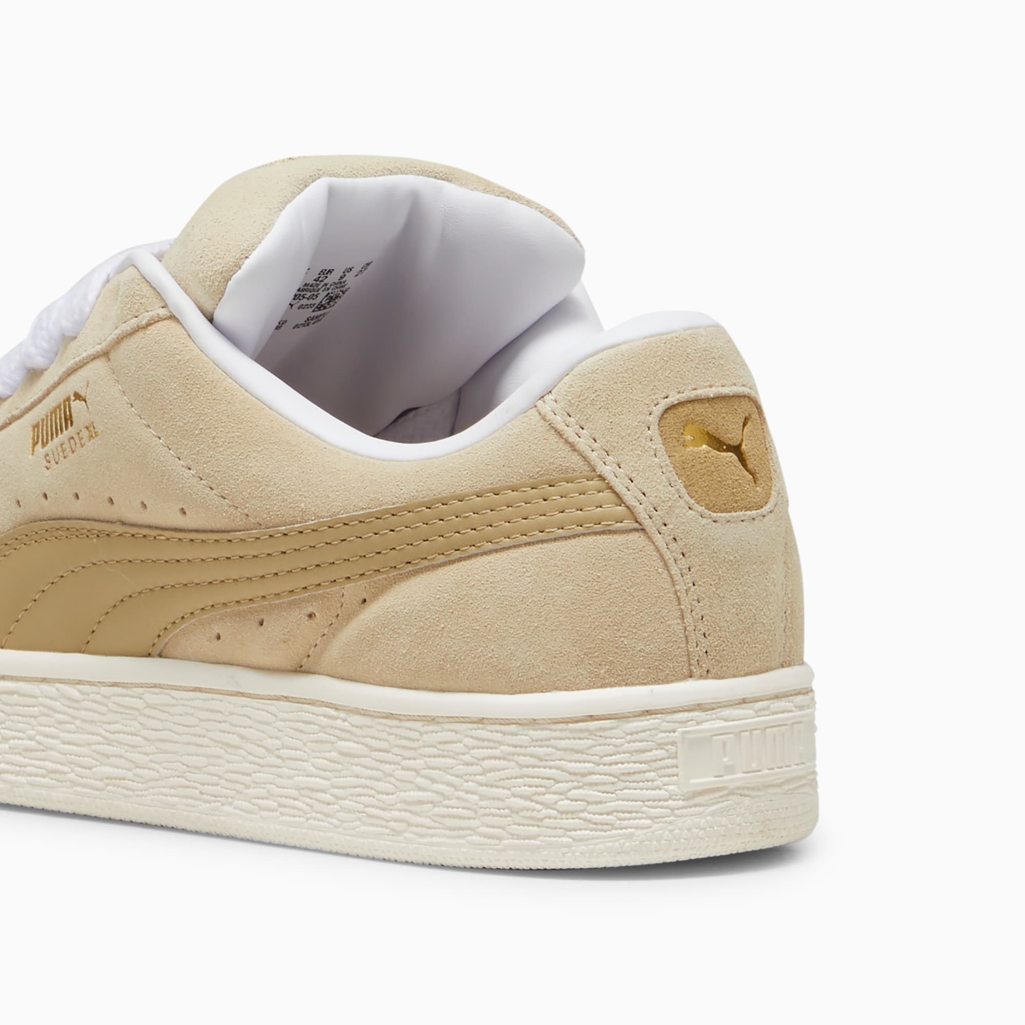 Suede XL Sneakers Unisex – Putty-Warm White