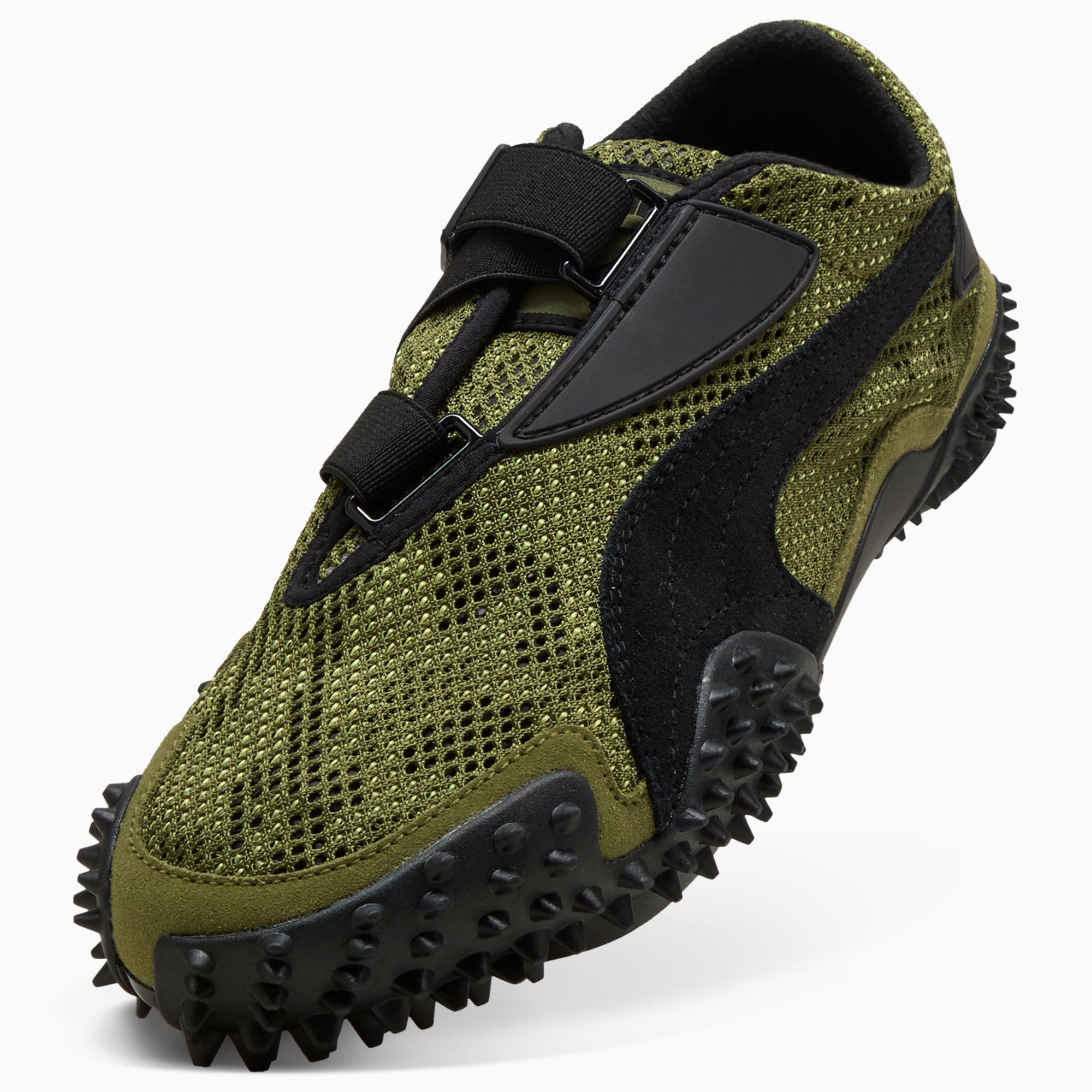 Mostro Freedom Sneakers Unisex – Olive Green-PUMA Black
